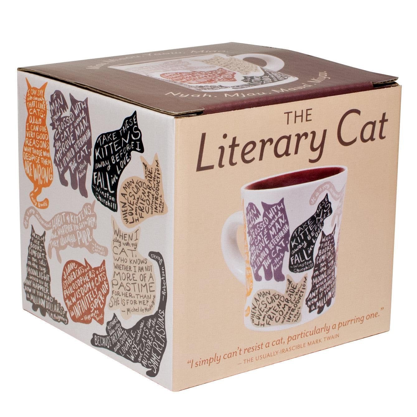 Taza Gato Literario