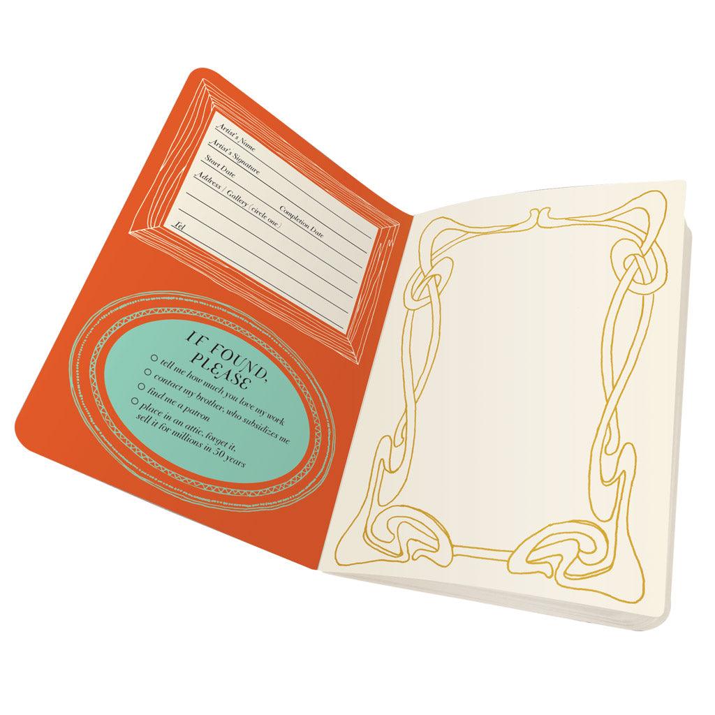 Cuaderno mini obras de arte