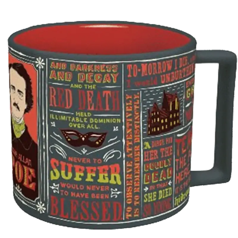 Taza citas literarias Edgar Allan Poe