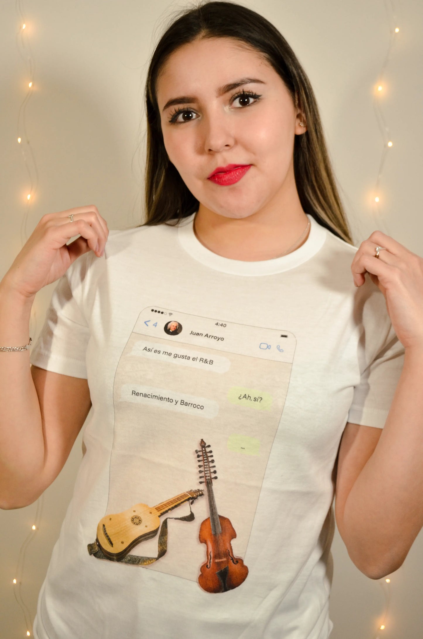 Playera R&B Blanca