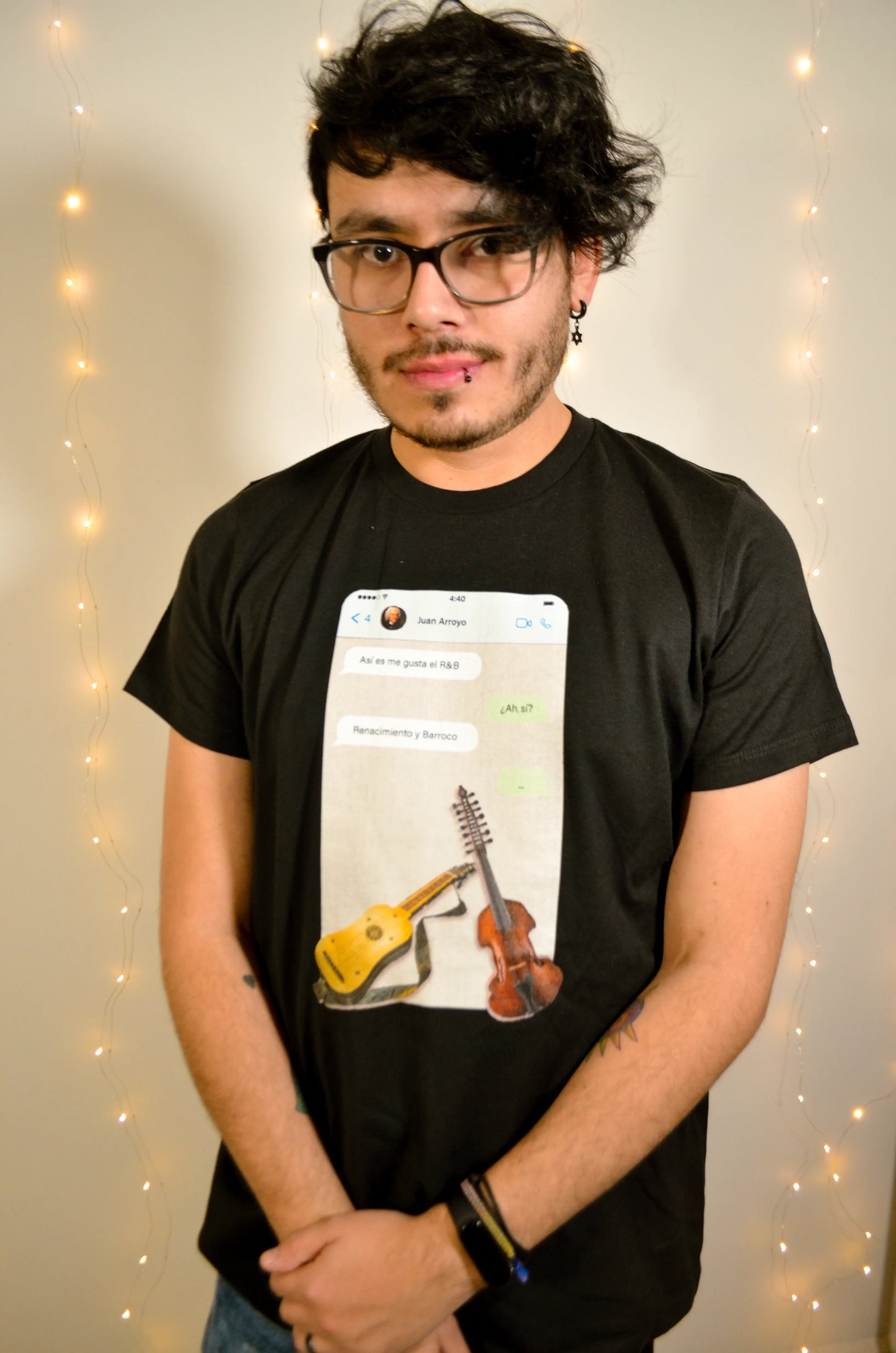 Playera R&B Negra
