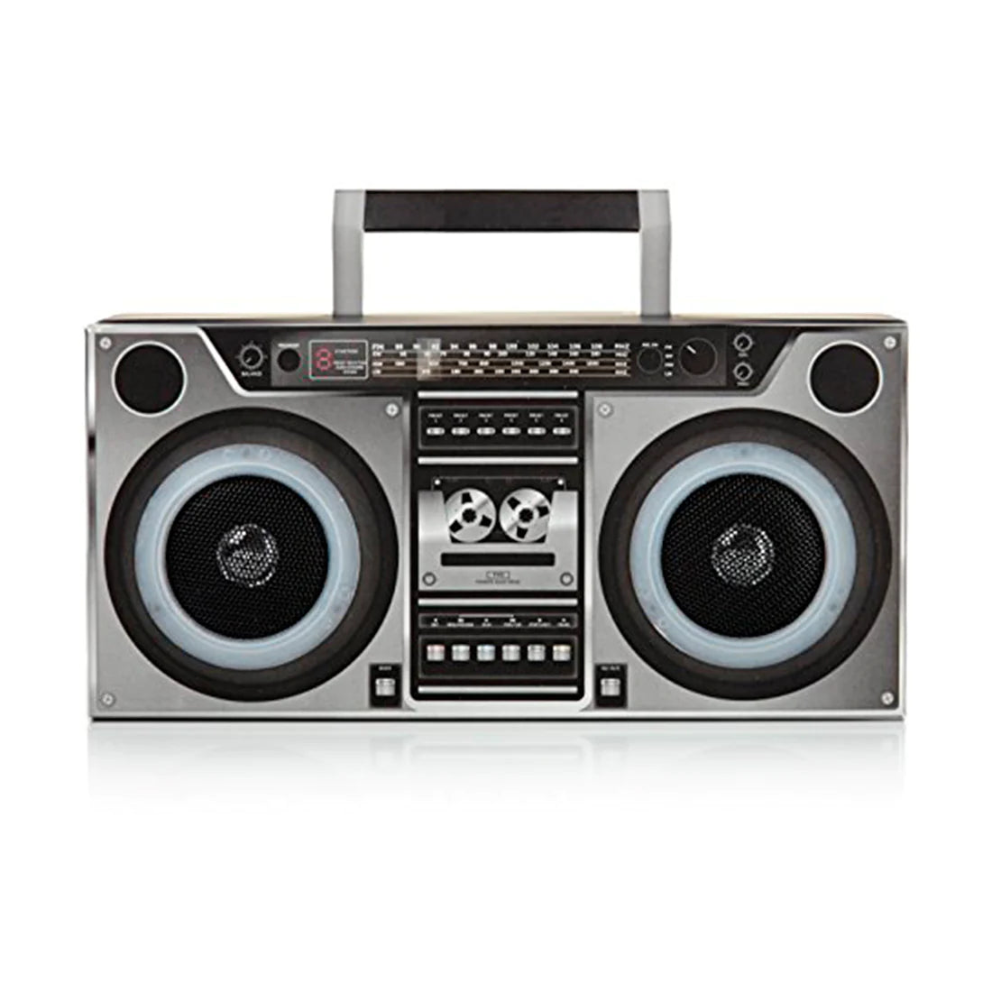 Altavoces armables diseño grabadora