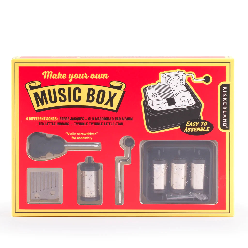 Crear una caja de música con tu propia melodía es posible