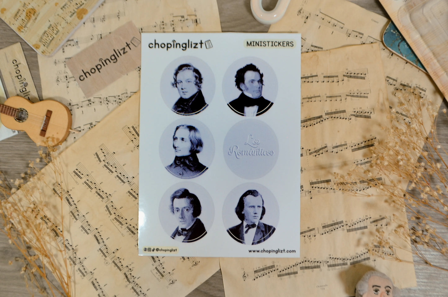 Cartera De Stickers Los Romanticos