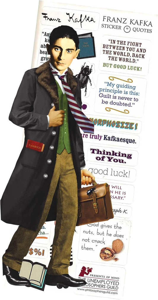 Tarjeta De Felicitación Franz Kafka (Unemployed Philosophers)