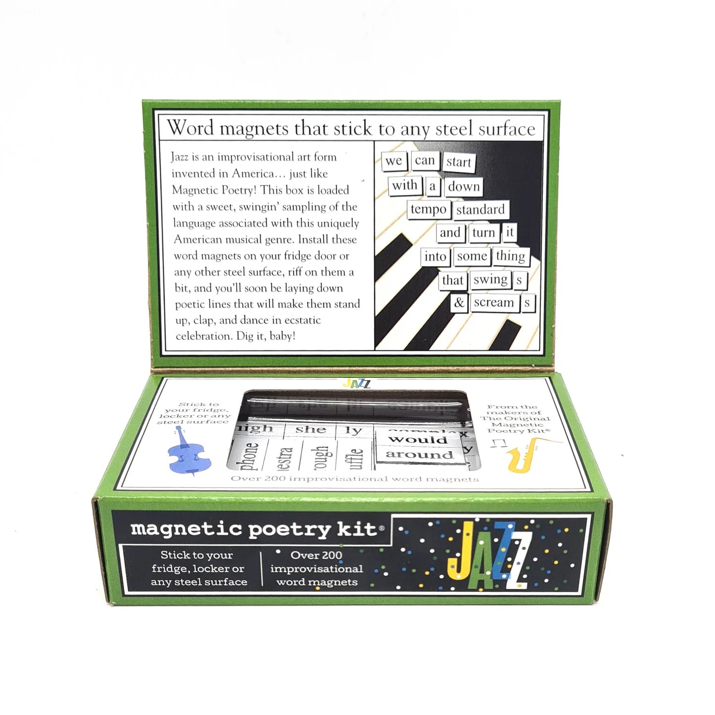 Jazz-Kit de poesía magnética